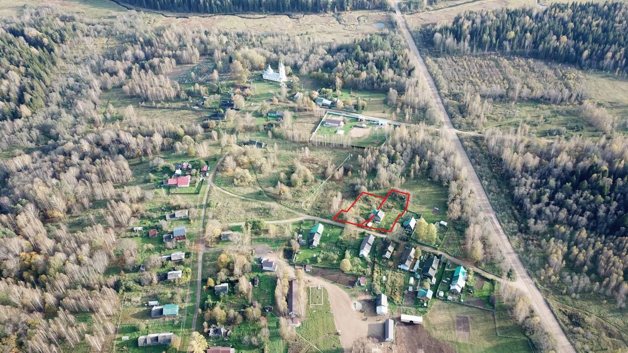 Аэросъёмка участков и домов в Ярославской области